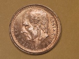 GOLD! Brilliant Uncirculated plus 1945 Mexico GOLD 2.5 pesos