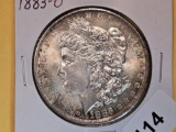 Choice Brilliant Uncirculated 1883-O Morgan Dollar