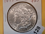 Choice Brilliant About Uncirculated plus 1897-S Morgan Dollar
