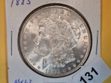 Choice Brilliant Uncirculated 1885 Morgan Dollar