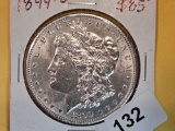 Choice Brilliant Uncirculated Plus - details 1899-O Morgan Dollar