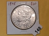 Brilliant Uncirculated Plus 1898 Morgan Dollar