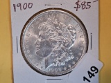 Choice Brilliant Uncirculated 1900 Morgan Dollar
