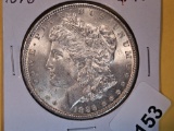 Choice Brilliant Uncirculated 1896 Morgan Dollar