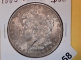 Choice Brilliant Uncirculated Plus 1883-O Morgan Dollar