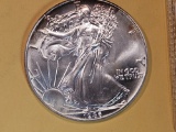 KEY DATE! GEM Brilliant Uncirculated 1986 American Silver Eagle