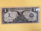 1899 Black Eagle One Dollar Large Size Silver Certificate