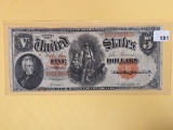 Series of 1907 Five Dollar Large Size US Note
