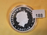 GEM Proof Deep Cameo 2014 Australia silver Dollar