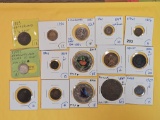 Fifteen more nice mixed World Coins