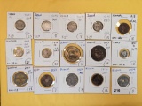Fifteen more nice mixed World Coins