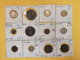 Twelve more nice mixed World Coins