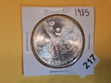 GEM Brilliant Uncirculated 1985 Mexico Onza