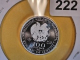 GEM Proof Deep Cameo 2024 Armenia silver 100 Dram
