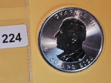 GEM 2024 Canada silver Dollar