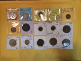 Fourteen more nice mixed World Coins