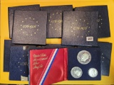 Ten 1976 Three-Coin SILVER GEM Proof Deep Cameo Sets