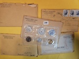 Five US 1962 SILVER Proof Sets