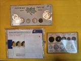 Three World Coin Sets