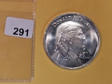 One Troy ounce .999 fine silver art round