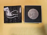 SUPER COOL! Republic of CHAD Five Troy ounce .999 fine silver Coin