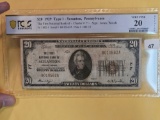 PCGS BANKNOTE 1929 Twenty Dollar National Currency in Very Fine - 20 - details