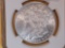 NGC 1896-S Morgan Silver Dollar in Mint State 63