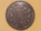 Better Date 1871 Two-Cent in Extra Fine