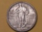 1917-D Standing Liberty Quarter in Bright About Uncirculated - 55
