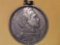 1845-1886 Bavaria King Ludwig II Silver Pendant Medal