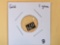 GOLD! Valcambi One Gram .9999 fine gold bar