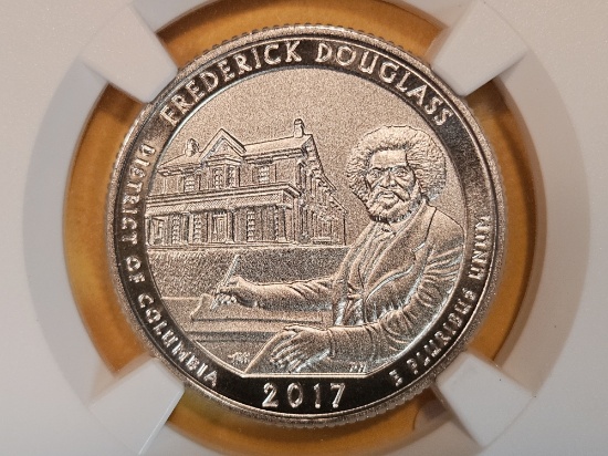 PERFECT! NGC 2017-S Washington Quarter in Mint State Specimen 70 Enhanced Finish