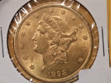 GOLD! Brilliant Uncirculated 1898 Liberty Head $20 gold