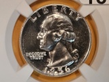 Superb GEM! NGC 1956 Washington Quarter in PF 67