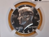 Superb GEM! NGC 1964 Kennedy Half Dollar in Proof 68