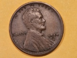 * Semi-Key 1914-D Lincoln Cent in a Nice Fine