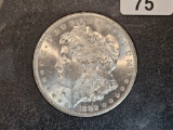 **KEY DATE** GSA 1882-CC Morgan Silver Dollar in Choice Brilliant Uncirculated plus