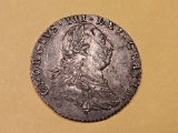 1787 Great Britain 6 Pence in About Uncirculated