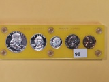 GEM 1956 US Proof Set in Capital Plastic Holder