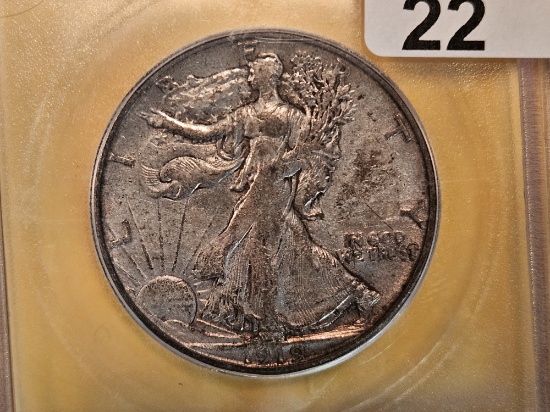 * Semi-Key ICG 1919-S Walking Liberty Half Dollar in Extra Fine - 45