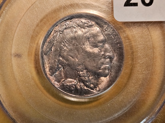 PCGS 1913 Buffalo Nickel in Mint State 63