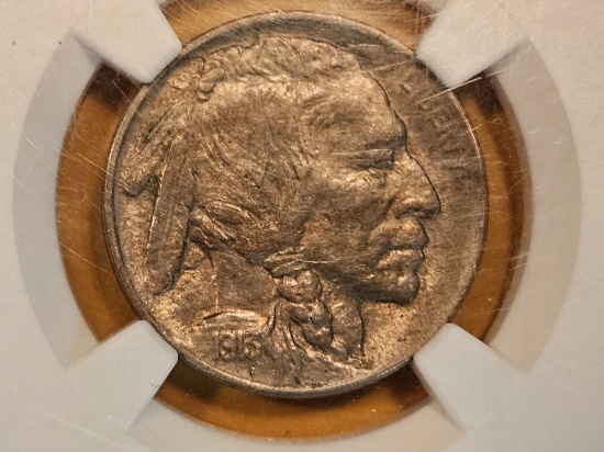 * Semi-Key NGC 1913-D Type 1 Buffalo Nickel in Mint State 62