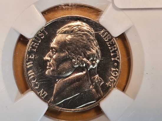 Superb GEM! NGC 1964 Jefferson Nickel in Proof 68