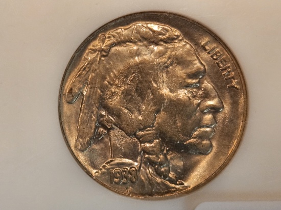 ANACS 1938-D Buffalo Nickel in Mint State 64