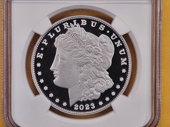 PERFECT! NGC 2023-S Morgan Silver Dollar in Proof 70 Ultra Cameo