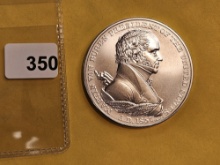 GEM Uncirculated Martin Van Buren US Silver Medal