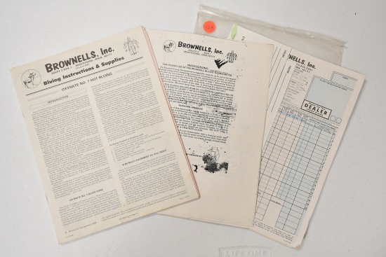 VINTAGE BROWNELLS PAPERS