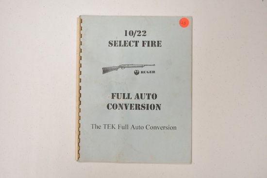 10/22 SELECT FIRE FULL AUTO CONVERSION KIT