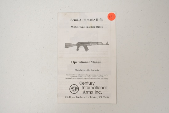 WASR AK47 MANUAL