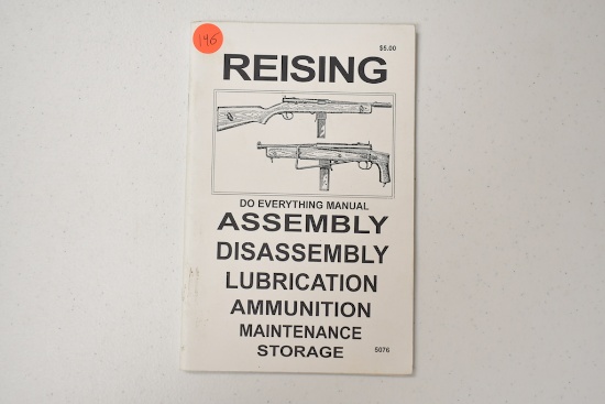 REISING SUBMACHINE GUN MANUAL